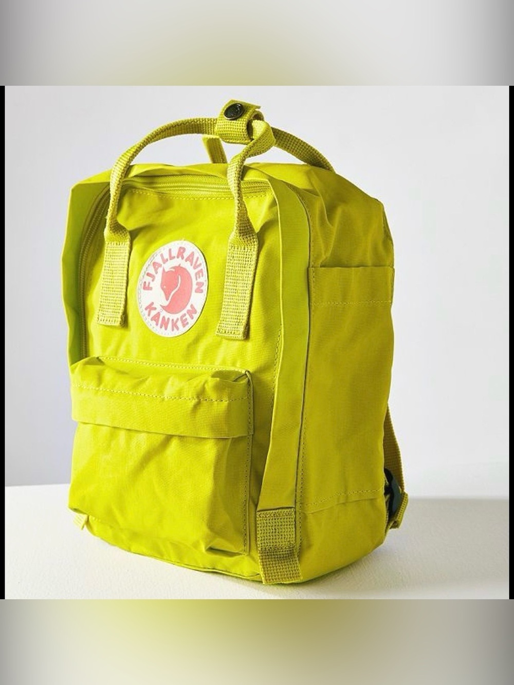 Rare fjallraven mini backpack birch green